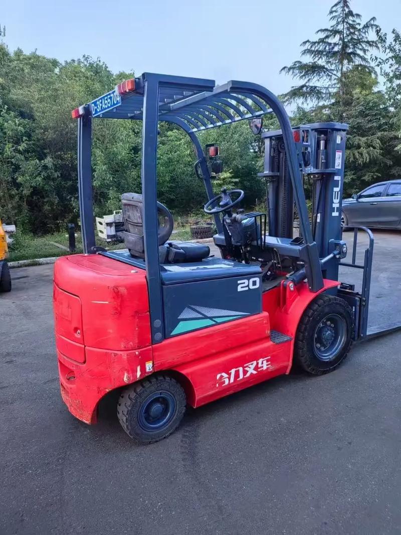 原廠高配 合力2噸全交流電控電動叉車，配備高效側(cè)移器